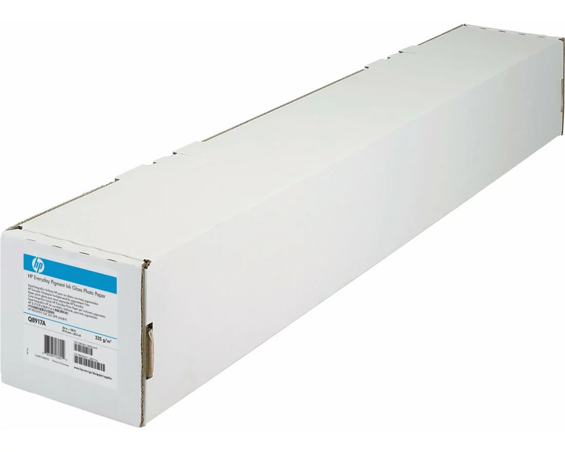 HP Coated heavyweight Papier weiss inkjet 130g/m2 610mm x 30.5m 1 Rolle 1er-Pack