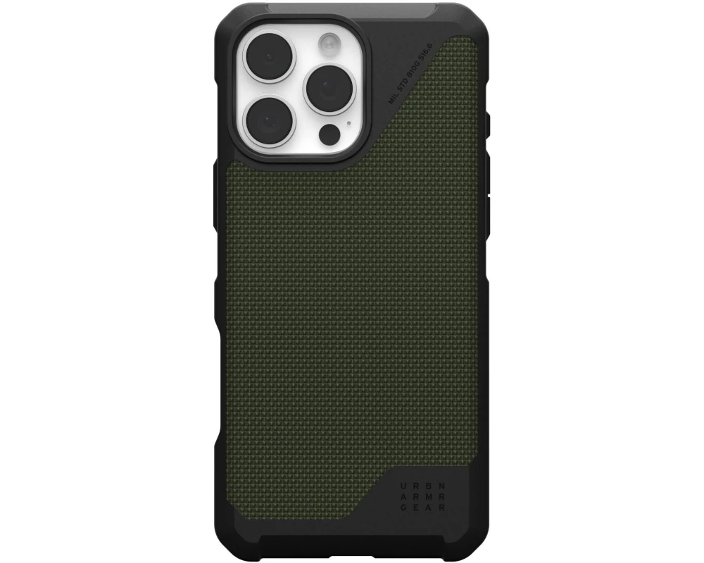 UAG Back Cover Metropolis LT iPhone 16 Pro Max Kevlar Olive