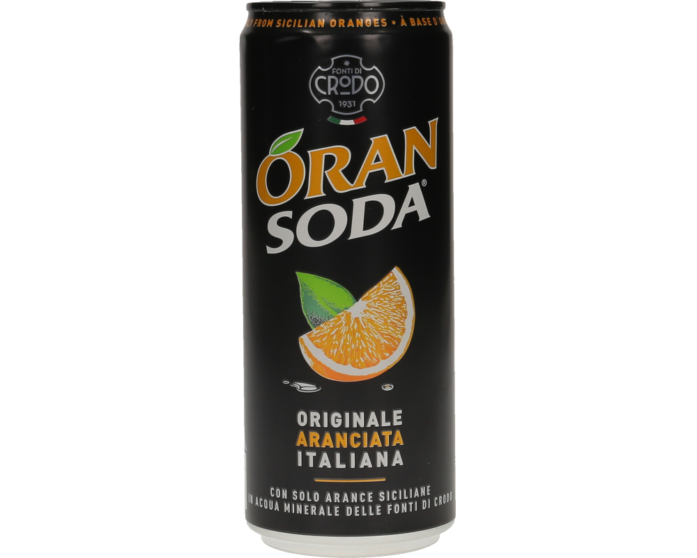 GRODO Oran-Soda Alu PS84376 33 cl, 24 Stk.