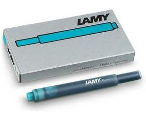 LAMY Tintenpatrone T 10 1202741 türkis 5 Stück