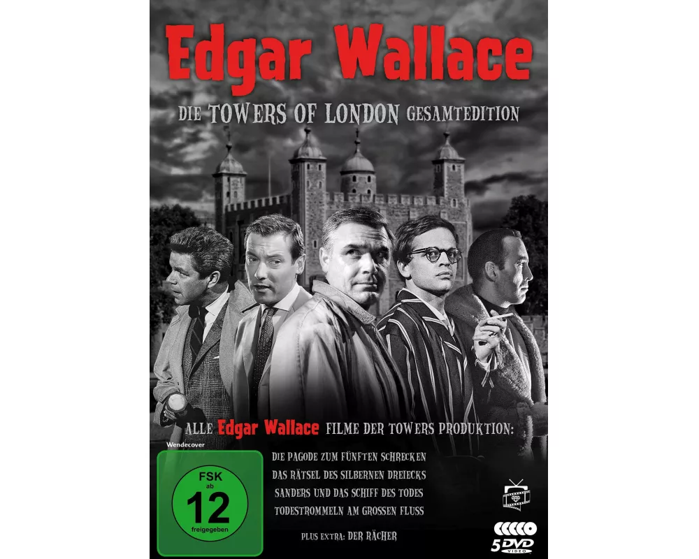 Edgar Wallace - Die Towers of London Gesamtedition (5 DVDs)