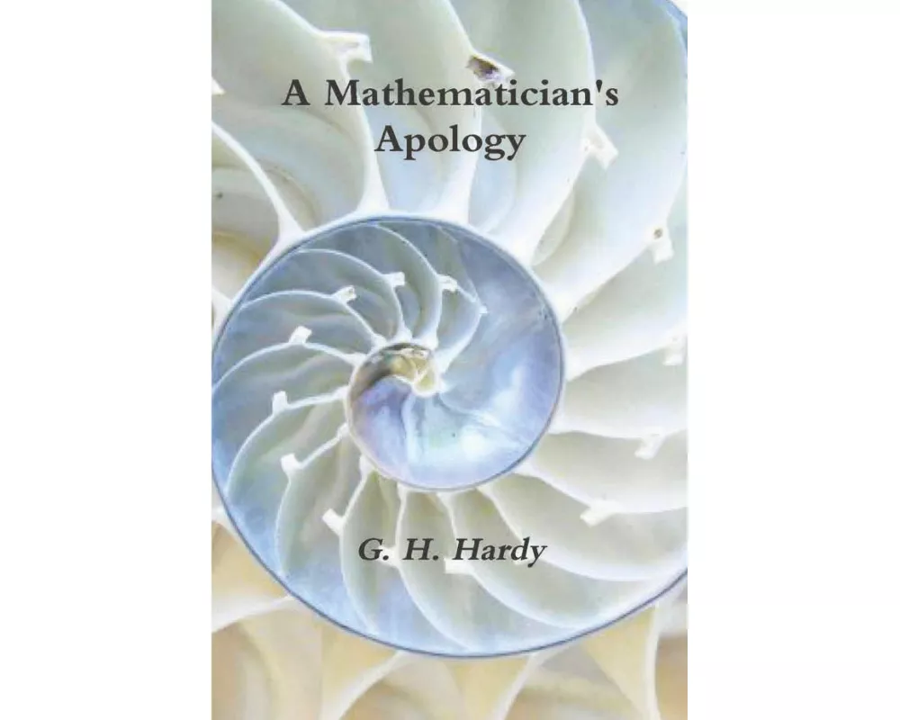 A Mathematician's Apology