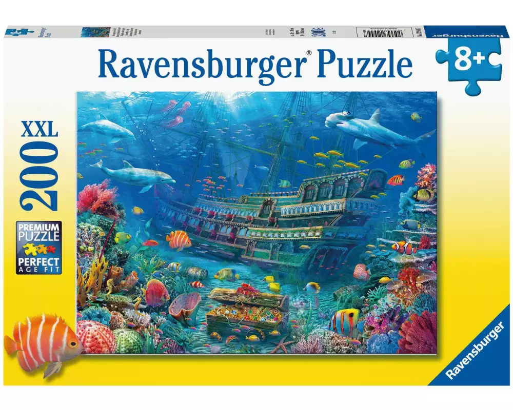 Kinderpuzzle 200 XXL Teile - Versunkenes Schiff