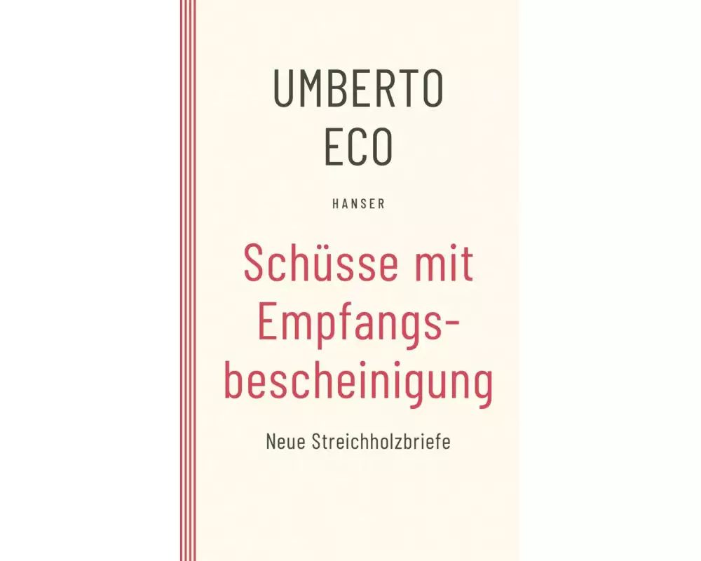 Schüsse mit Empfangsbescheinigung