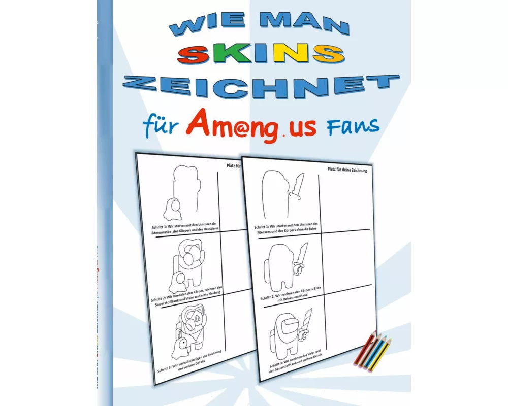 Wie man Skins zeichnet für Am@ng.us Fans