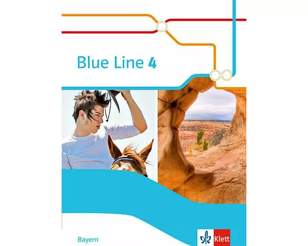 Blue Line 4 R-Zug. Schülerbuch (Hardcover) Klasse 8. Ausgabe Bayern