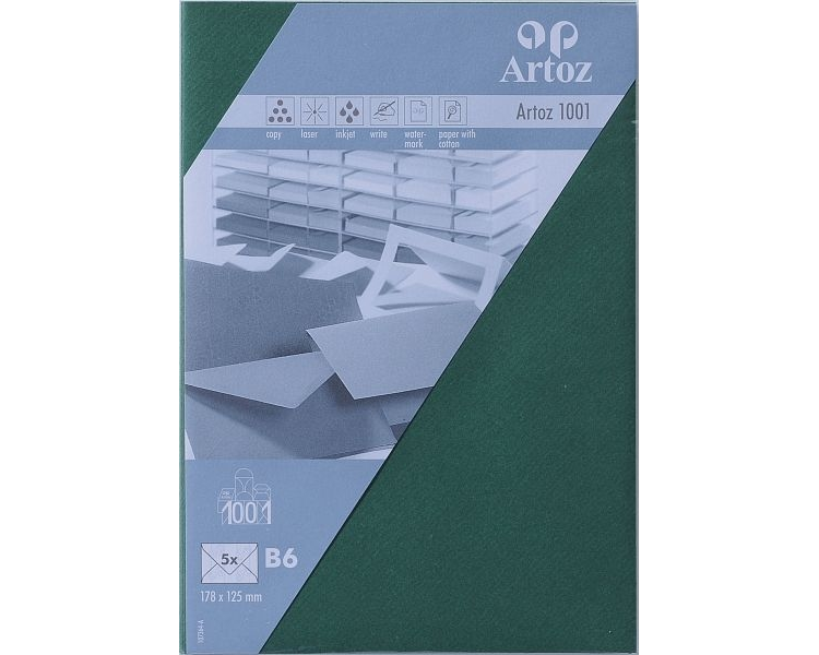 ARTOZ Couverts 1001 B6 107364183 100g, racing green 5 Stück
