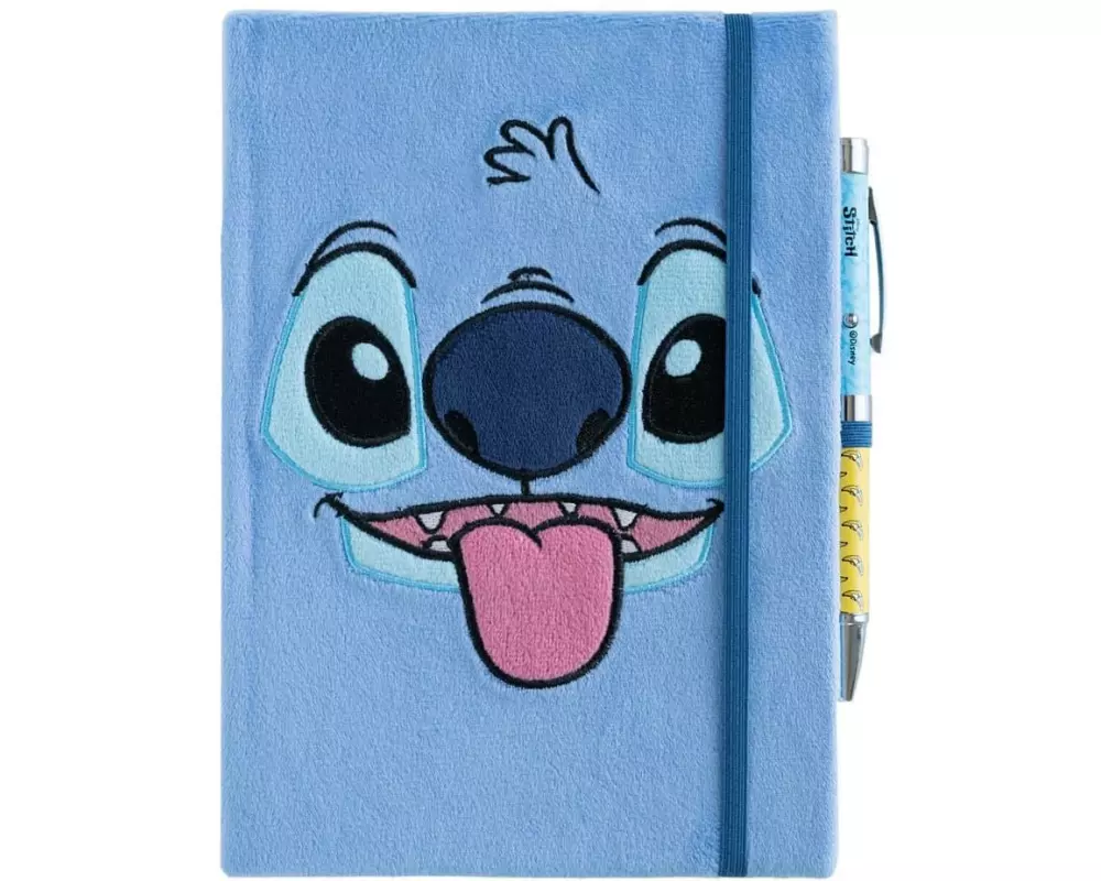 Grupo Erik Notizbuch Stitch A5, Dot, Dunkelblau