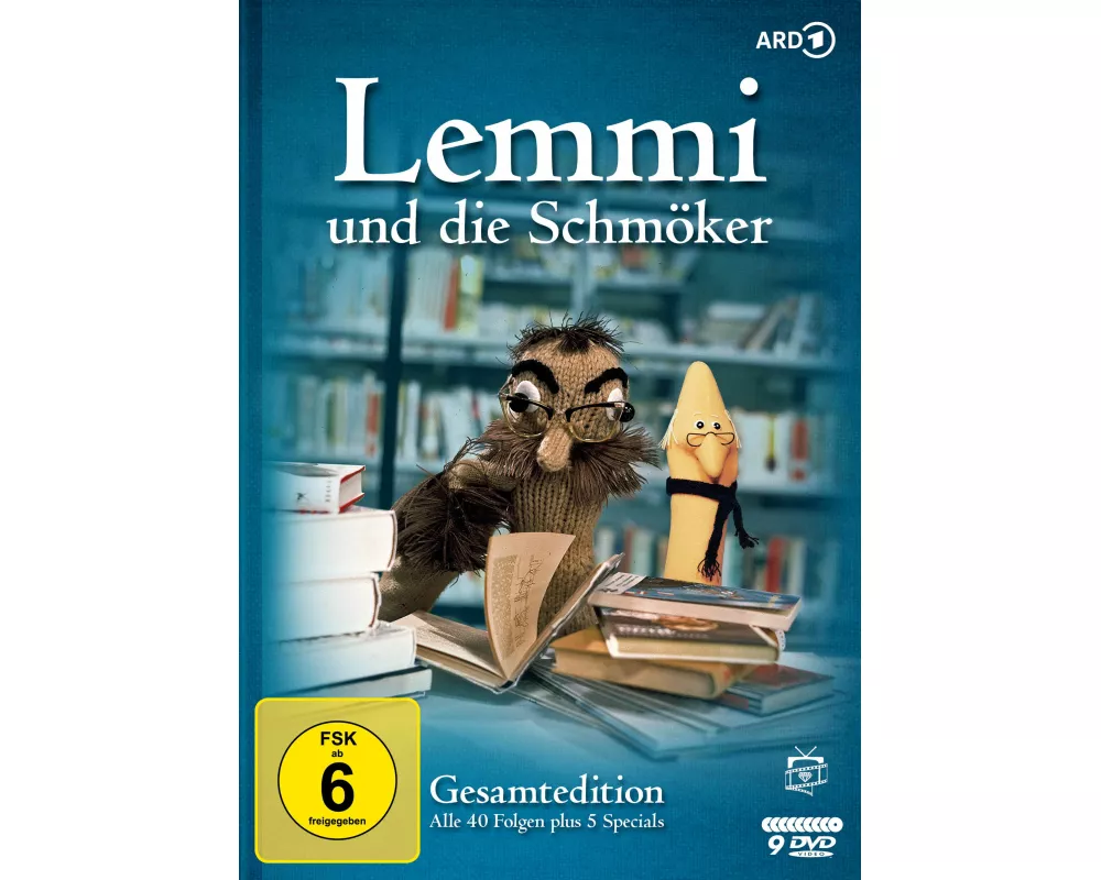 Lemmi und die Schmöker - Gesamtedition: Alle 41 Folgen plus Extras (9 DVDs)