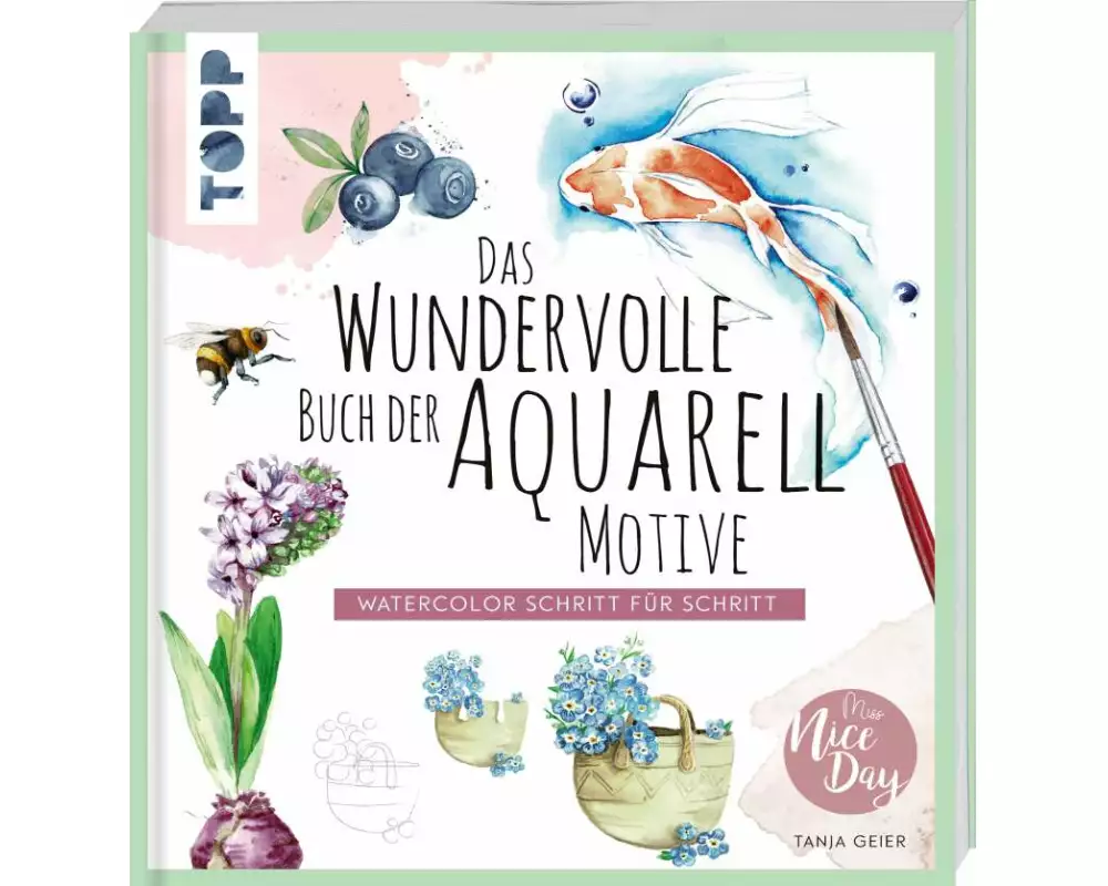 Das wundervolle Buch der Aquarell-Motive