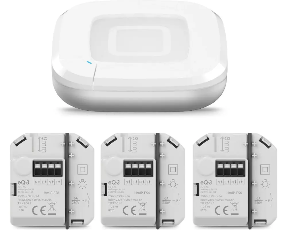 Homematic IP IP Access Point + 2x Schaltaktor Kit