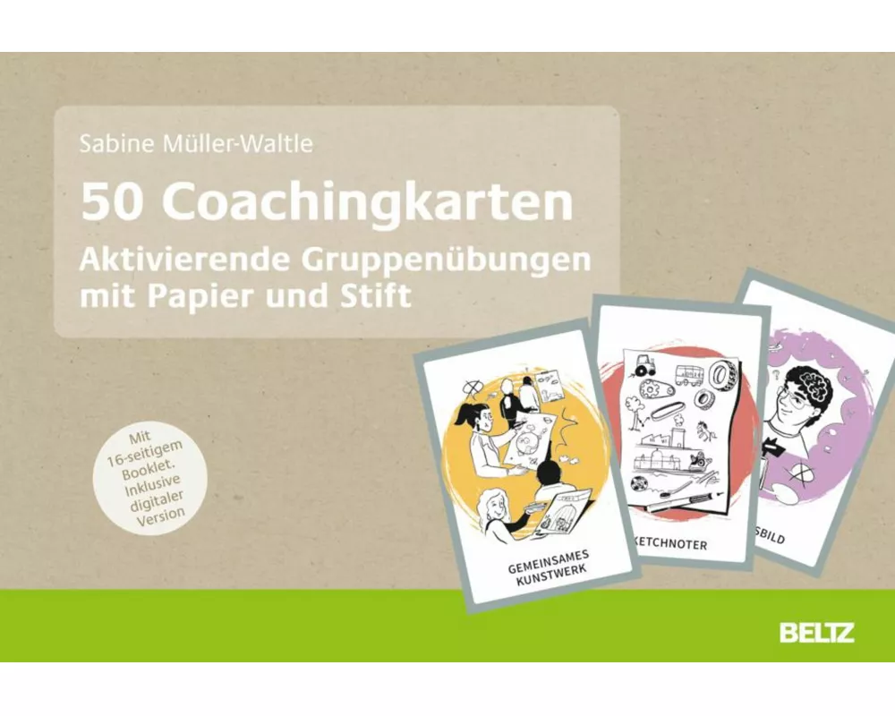 50 Coachingkarten Aktivierende Gruppenübungen mit Papier und Stift
