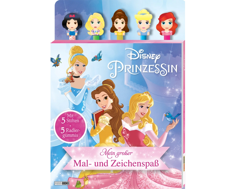 Disney Prinzessin: Mein großer Mal- und Zeichenspaß