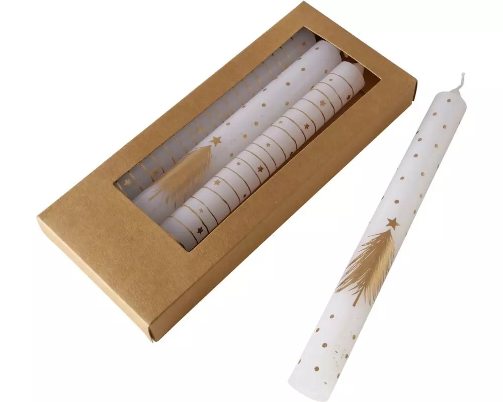 Boltze Weihnachtskerze Livia 4-teilig