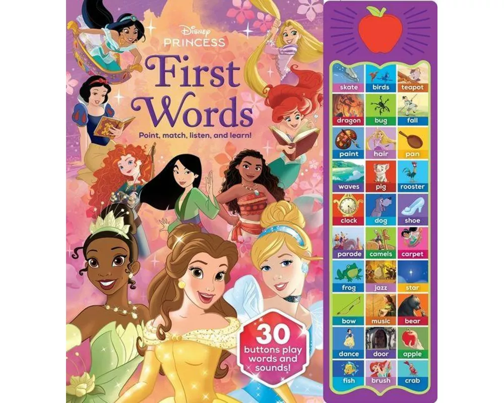 Disney Princess: First Words Sound Book