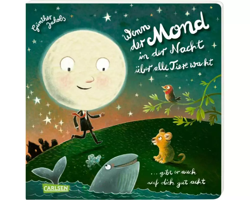 Wenn der Mond in der Nacht über alle Tiere wacht ... gibt er auch auf dich gut acht