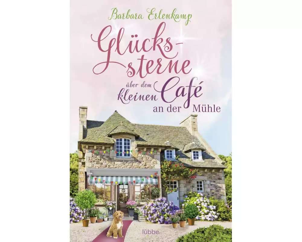 Glückssterne über dem kleinen Café an der Mühle