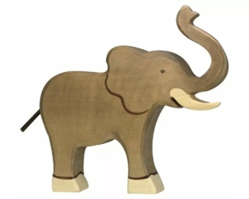 Elefant, Rüssel hoch