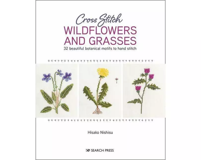 Cross Stitch Wildflowers and Grasses