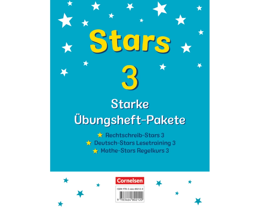 STARS - starke Übungshefte - Basiskompetenzen Deutsch und Mathematik - 3. Schuljahr