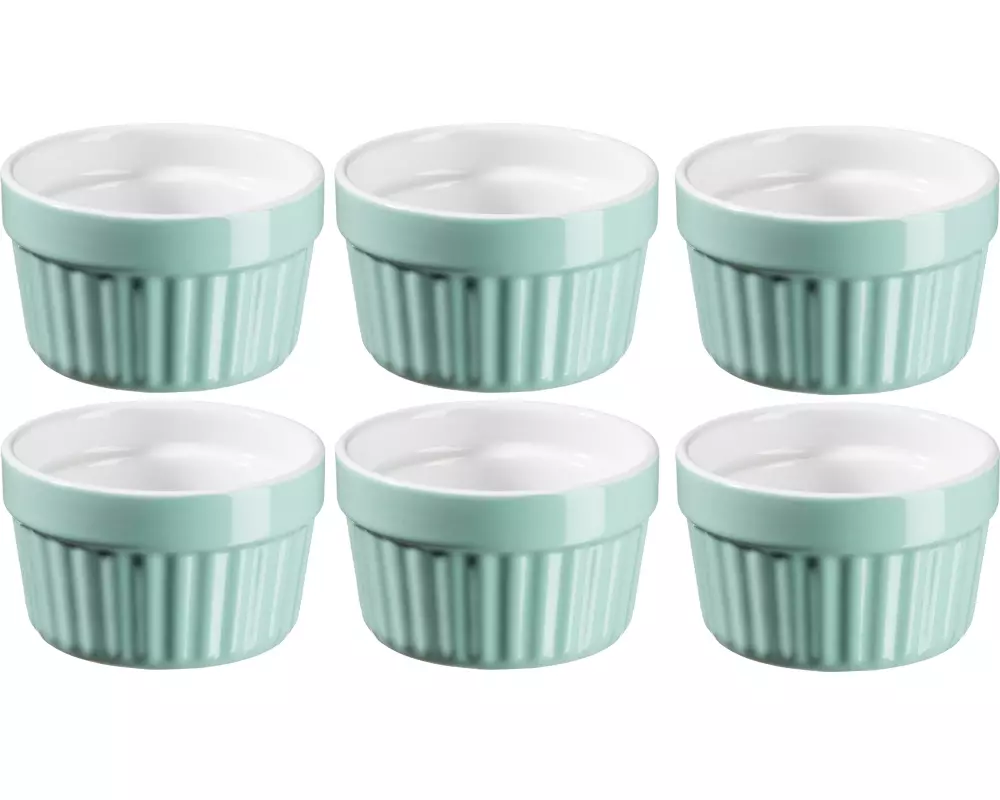 Mäser Auflaufform-Set OMEA 9.5 cm, 6 Stück, Mint