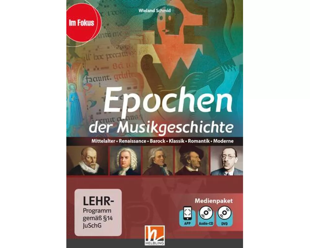 Epochen der Musikgeschichte, Multimediapaket + App