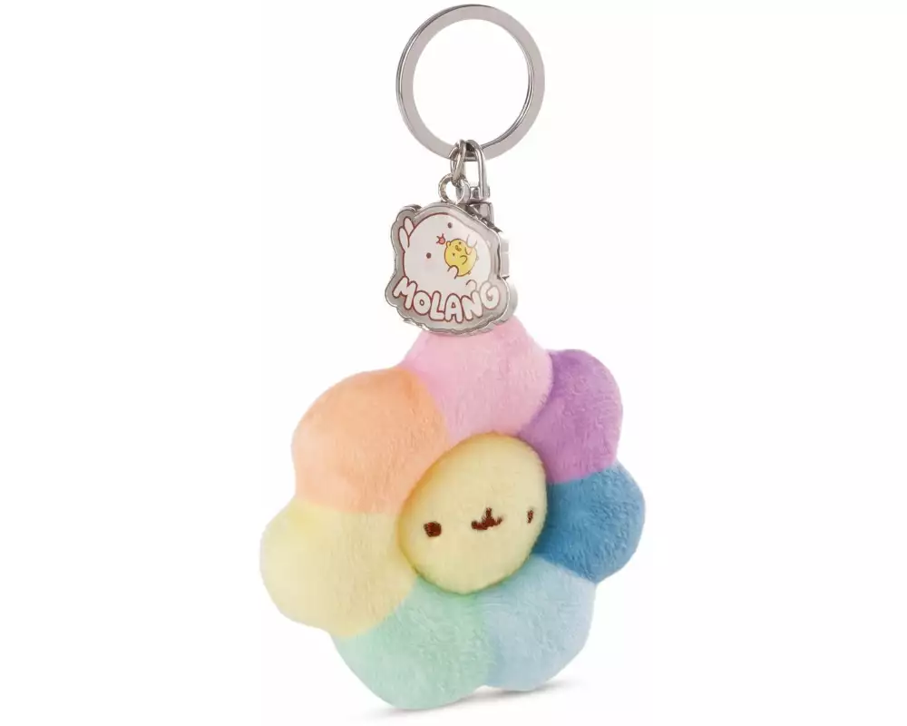 Nici Schlüsselanhänger Molang Regenbogenblume