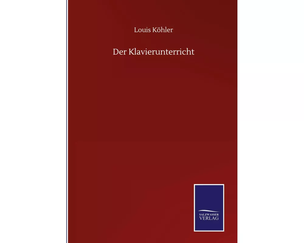 Der Klavierunterricht