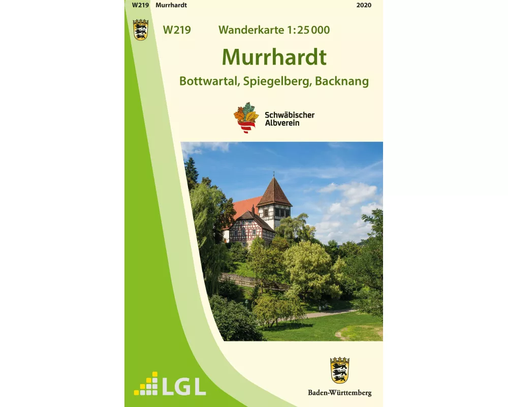 W219 Wanderkarte 1:25000 Murrhardt