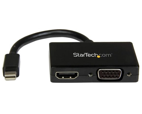 StarTech.com Travel A/V Adapter: 2-in-1 Mini DisplayPort to HDMI or VGA Converter
