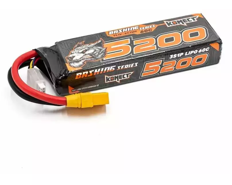 Konect RC-Akku LiPo 5200 mAh 11.1 V 60C Bashing Series