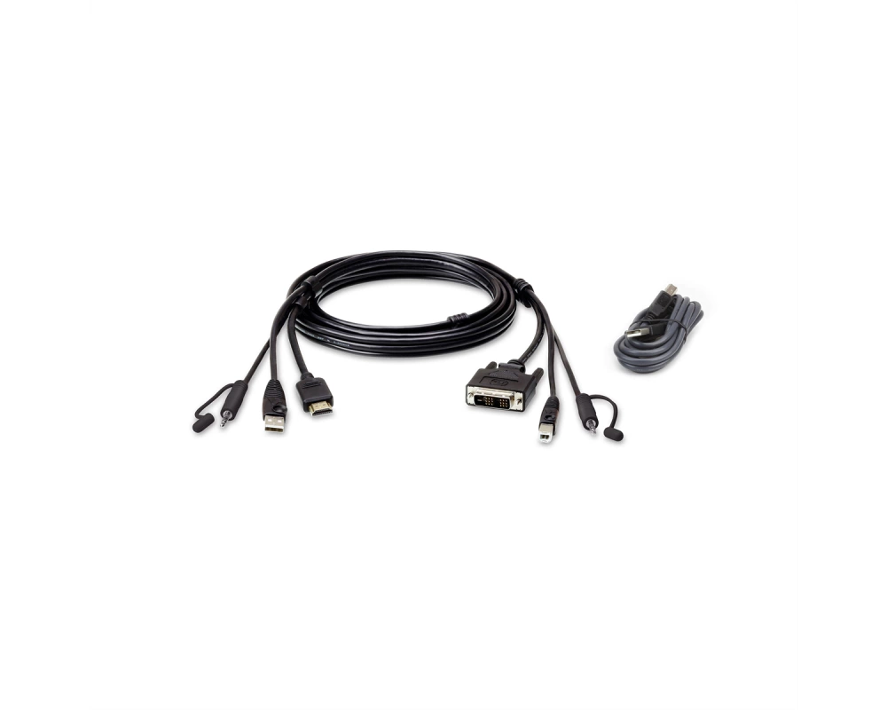 ATEN 2L-7D02DHX2 USB HDMI auf DVI-D Secure KVM Kabel Set