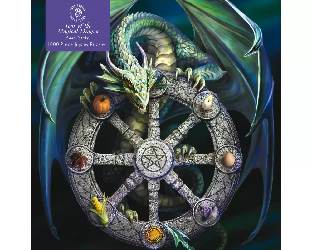 Adult Jigsaw Puzzle Anne Stokes: Wheel of the Year
