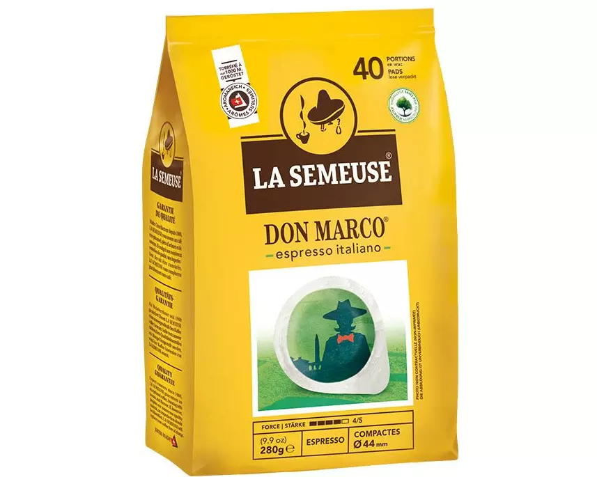 La Semeuse Kaffeepads Don Marco 40 Stück