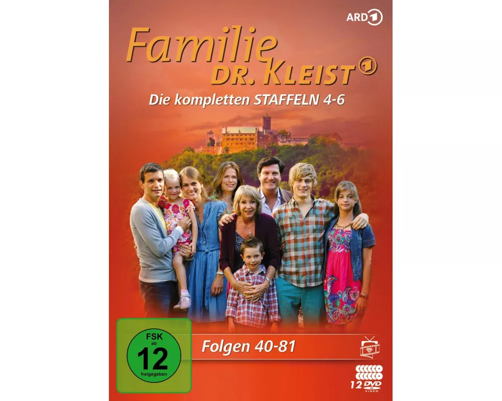 Familie Dr. Kleist - Die kompletten Staffeln 4-6 (Folgen 40-81) (12 DVDs)