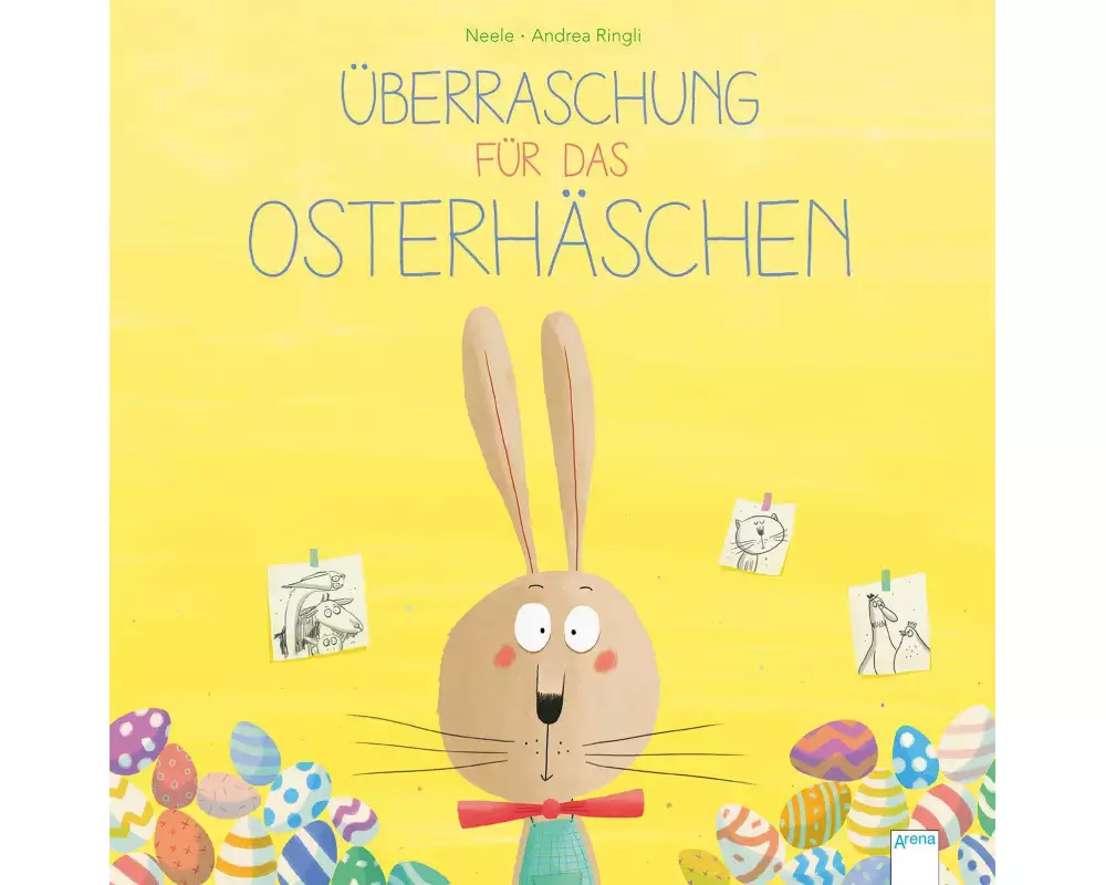 Überraschung für das Osterhäschen