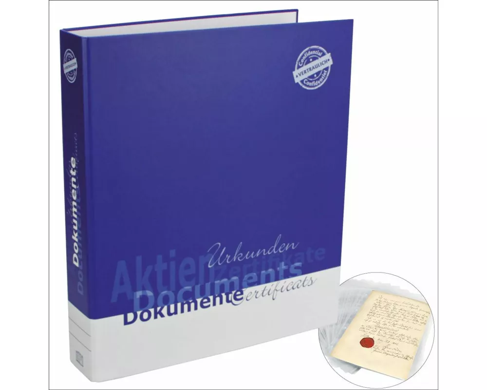 Ordner/ Ringbinder mit Einband nach Themen