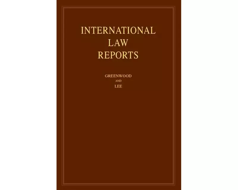 International Law Reports: Volume 191