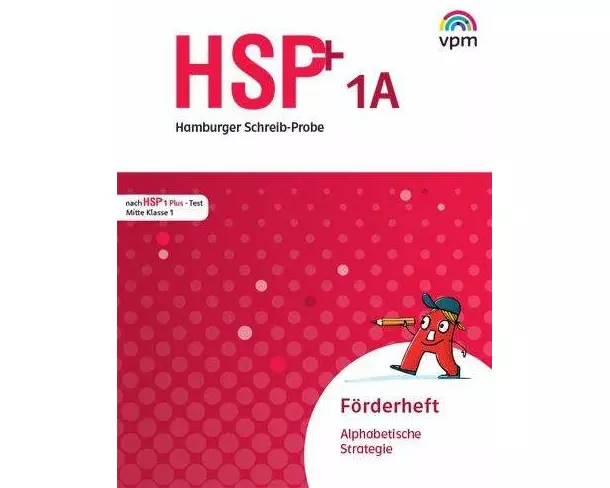 Hamburger Schreib-Probe (HSP) Fördern 1. 5 Förderhefte alphabetisch 1A Klasse 1