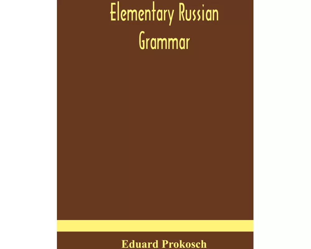 Elementary Russian grammar