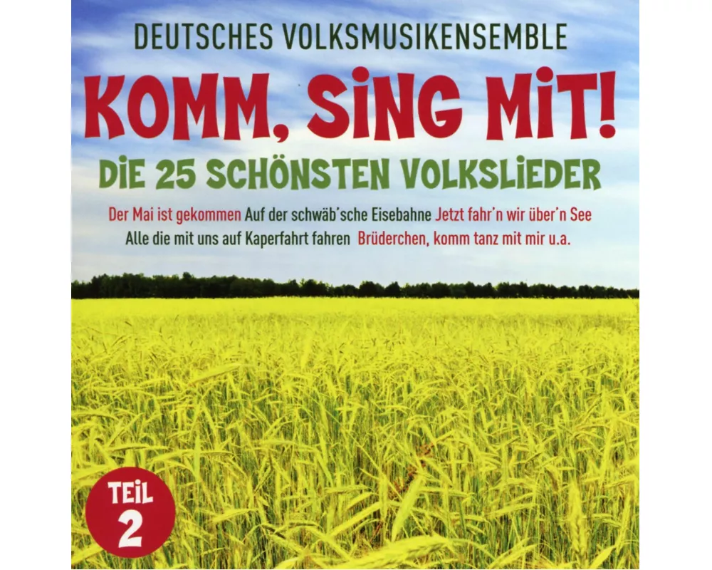 Komm,Sing Mit!-Die 25 Schönsten Volkslieder 2