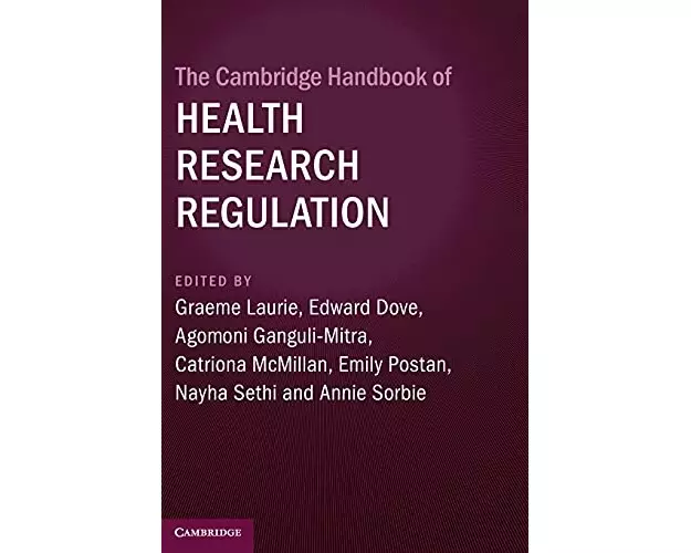 The Cambridge Handbook of Health Research Regulation