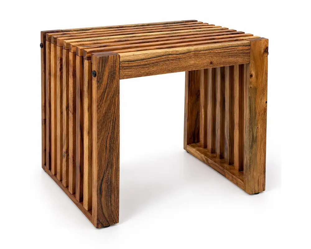 relaxdays Gartenbank 45 x 43 cm, Braun
