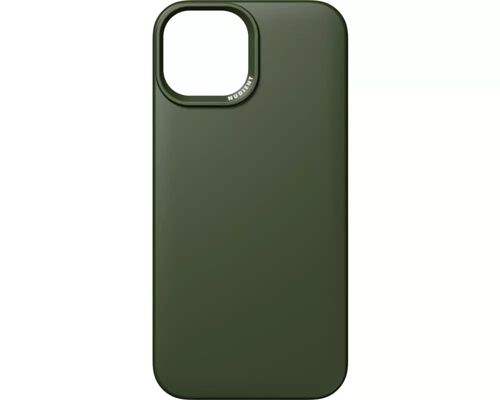 Nudient Back Cover Thin Case Magsafe iPhone 15 Pine Green
