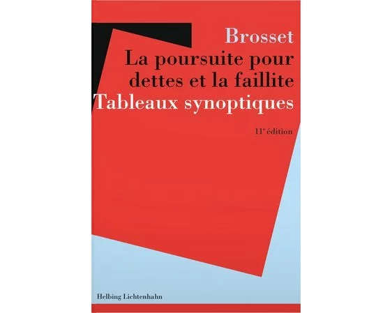 La poursuite pour dettes et la faillite