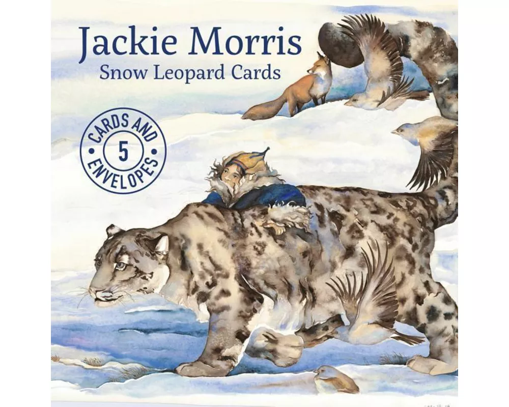 Jackie Morris Snow Leopard Cards Pack