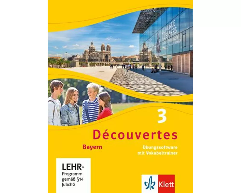 Découvertes 3. Ausgabe Bayern. Übungssoftware mit Vokabeltrainer, Einzellizenz 3. Lernjahr