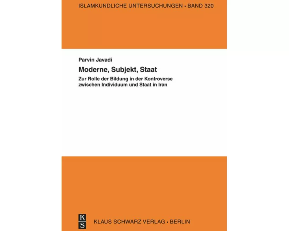 Moderne, Subjekt, Staat