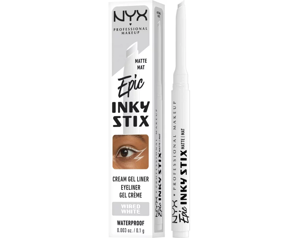 NYX Professional Makeup Eyeliner Epic Inky Stix 17 Wired White