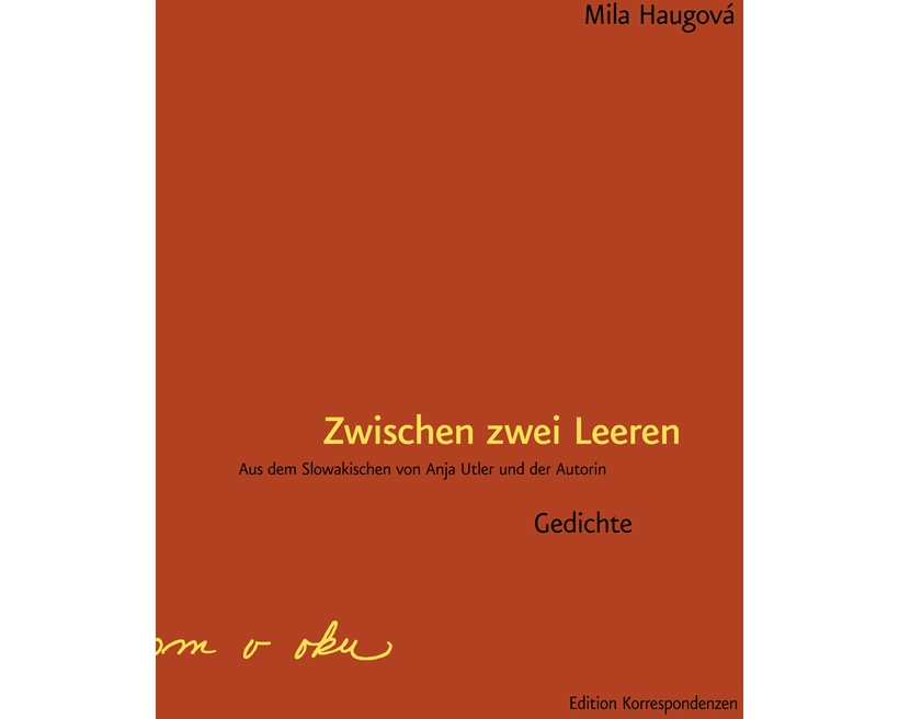 Zwischen zwei Leeren